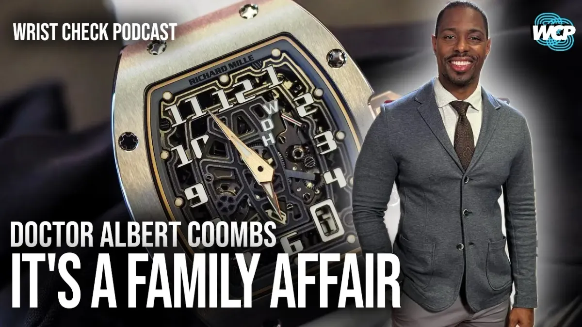 A Conversation with Dr Al Coombs on watch collecting and founding a watch club