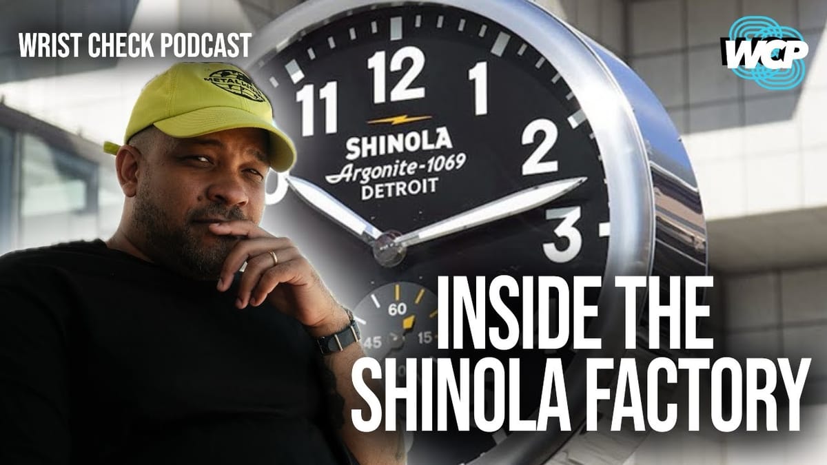 Inside the Shinola Factory: Exclusive Watch Tour in Detroit
