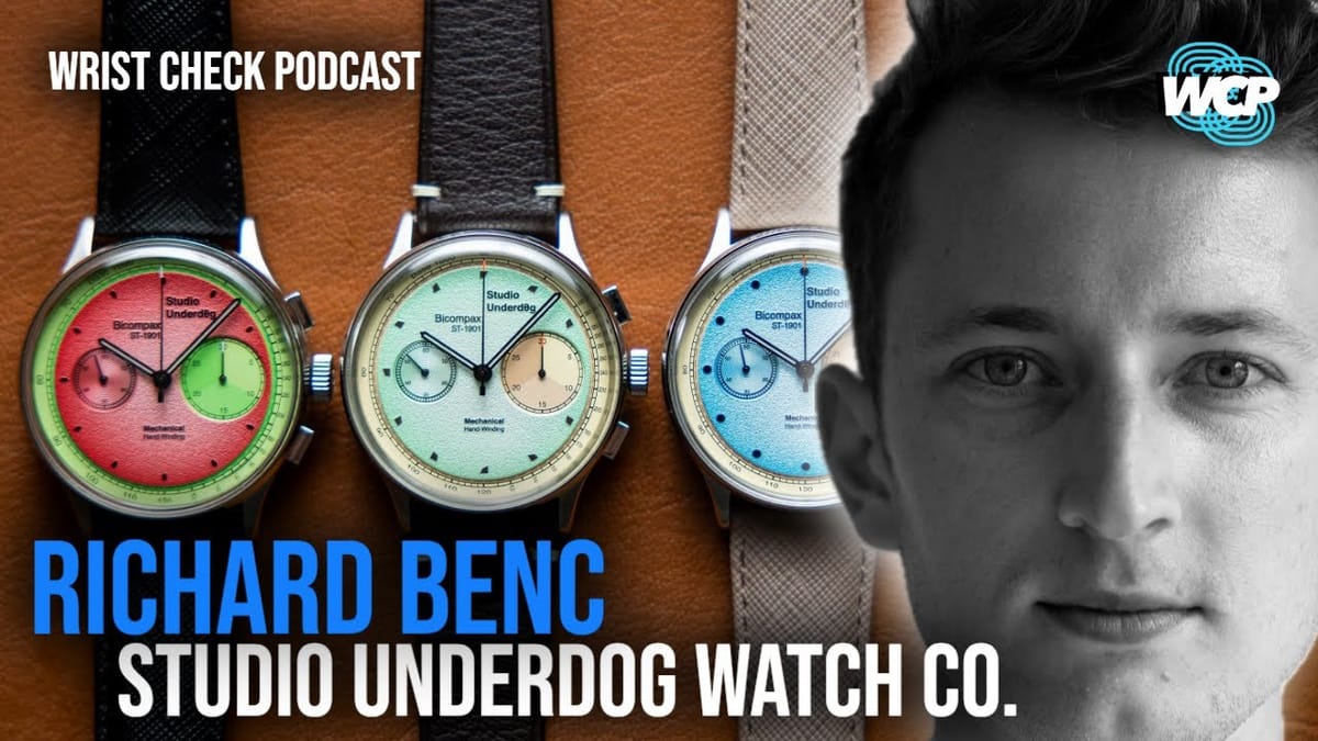 Richard Benc: How Studio Underd0g Made Watches Fun Again
