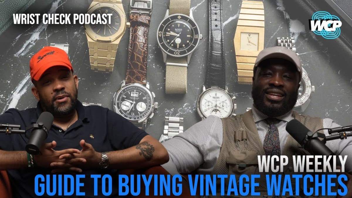 Vintage Watch Buying 101: A Collector’s Guide to Getting It Right