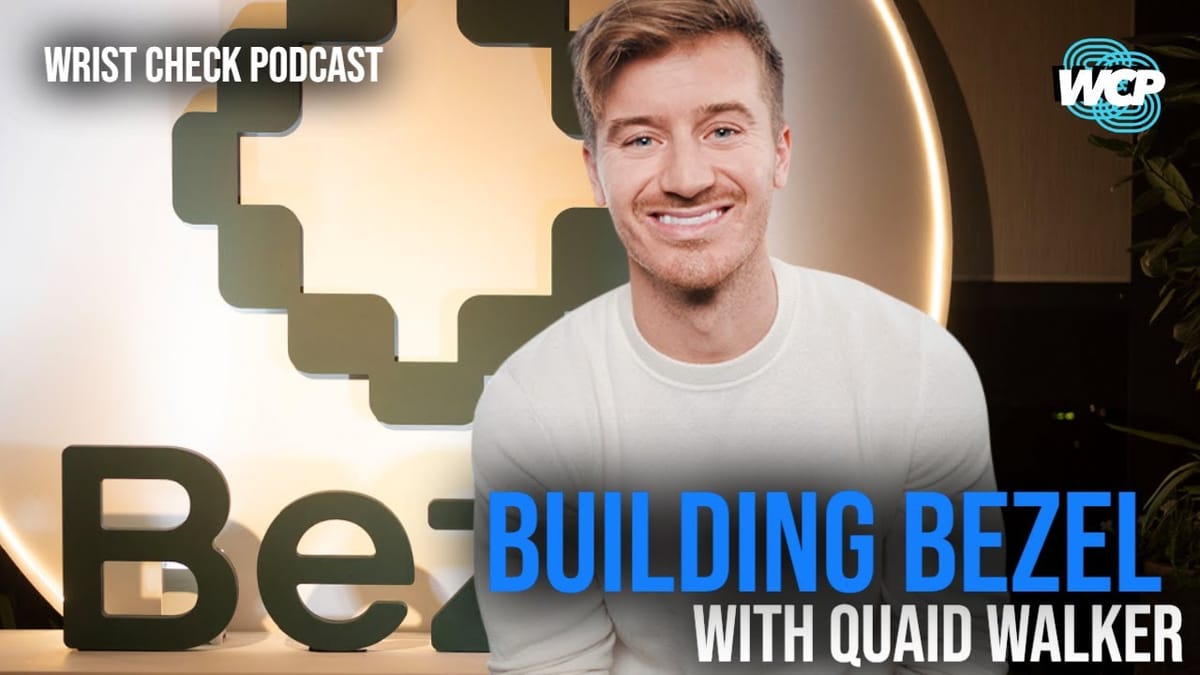 Building Bezel: From Google to Revolutionizing Watch Buying with Quaid Walker