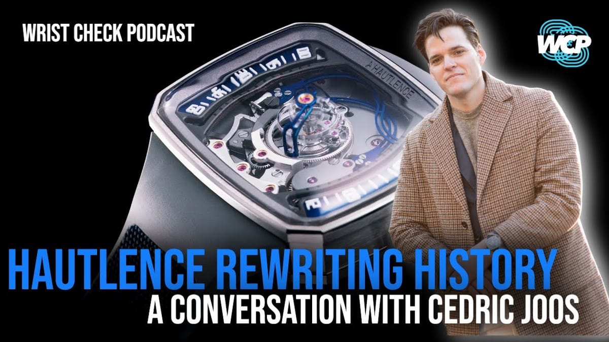 Hautlence's New Era Of Watchmaking w/ Cedric Joos