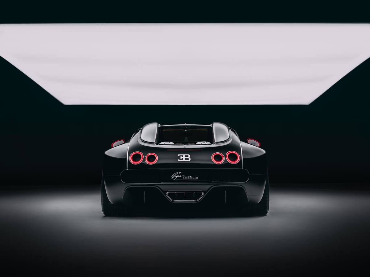 Maybe the Best Place for a Royal Oak Is a Bugatti Dashboard